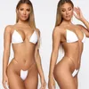 Kobiety Super Light Bikini Super Light Bikini Swimsuit Transparent Strap Ladies Mini seksowne kobiety