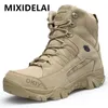 Boots Footwear Military Tactical Mens Special Force Leather Desert Combat Ankle Boot Army Men's Shoes Plus Size 39-46 220926