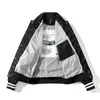 Herrjackor hiphop varsity jacka män kvinnor broderi bokstäver jackor chaquetas mode vintage vindbrytare par streetwear våren t220926