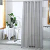 Cortinas de chuveiro branco cortinas de banho sólidas à prova d'água para banheira de banheira grande tampa de banho larga