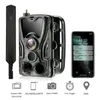 Suntekcam HC-801 Серия управление приложением 4G 20MP 1080p Hunting Trail Camera. Камеры дикой природы 0,3 с триггерного ночного видения 220810