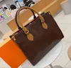 lüks tasarımcılar çanta bayan çanta çanta çiçek tote çanta bayanlar Casual tote PVC deri omuz çantaları kadın büyük çanta handbagA1