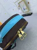 크로스 바디 휠 박스 가방 원형 모자 박스 트렁크 운전사 M59706 유니esx 둥근 케이크 타이어 지갑 기선 체인 모노그램 어깨 십자 바디 한