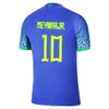 22 23 WM-Fußballtrikot Camiseta de futbol PAQUETA BRASILIEN NERES COUTINHO Fußballtrikot JESUS MARCELO PELE CASEMIRO brasilianische Trikots Nationalmannschaft