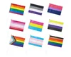 Gökkuşağı bayrakları eşcinsel mini el tutulur çubuk bayrağı festivali parti geçit törenleri dekorasyonlar afiş