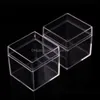 Gift Wrap 24Pcs Upscale Gift Wrap Case Clear Acrylic Square Cube Candy Box Treat Food Boxes Container For Wedding Baby Show Dayupshop Dhifo