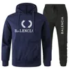 Clothing balencaigalies balencigalies Mens Tracksuit Men Designers Sweatsuit Womens Man Hoodies Pants Sweatshirt Pullover Casual Tennis Sport Tracksuits S YO93