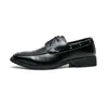 Men 8d2af Fashion Shoes Derby Color Blocking Pu Ing Wingtip Lace-Up Classic Business Mariage décontracté Daily Ad285