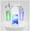 Beauty Equipment 6 in 1 Hydra Dermabrasion Aqua Clean Skin Care BIO Light RF Vacuum Face Cleaning Hydro Water Oxygen Jet Peel Machine