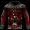 Felpe con cappuccio da uomo Anubis Felpa con cappuccio stampata all over 3D antico egiziano per uomo e donna Pullover streetwear Casual divertente A-510