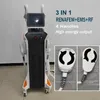 2023 3IN1 HIEMT EMS RF Máquina de emagrecimento corporal Equipamento de beleza para construção muscular Nenhum efeito colateral