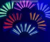 Glow Folding LED Fan Dancing Light Night Show Halloween Christmas Rave Festival Accessories In The Dark Party Supplies