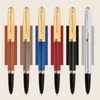 Fountain Pens Jinhao 85 Metal/Wood Golden Cap Fine Nib 0.5mm Ink 220927