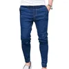Jeans pour hommes pantalons Denim crayon pantalons hommes maigres grande taille survêtement taille élastique vêtements