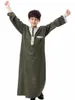 터키 무슬림 어린이 아바야 jubba thobe kimono boy thobe thawb caftan for children islamic clothing long Robes 드레스 두바이 아랍 c30Q#