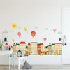 Naklejki ścienne kreskówki kreatywne dla pokoi dla dzieci wystrój sypialni domowe naklejki sztuka mural salon dekoracja naklejka przedszkola
