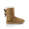 Designer Aus Snow Boots Women Shoes Classic Sneakers Ankle Bailey Bow II Chestnut Korte Zwart grijze Outdoor Winter Boot