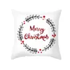 45x45cm Cartoon Christmas thews tase d￩cor pour les cadeaux du nouvel an canap￩-coussin coussin greffon glissade RRE14699