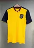 22 23 Coppa del mondo Ecuador Maglia da calcio Home Giallo IBARRA MENA PRECIADO Maglia da trasferta Blu Uniforme da calcio Squadra nazionale