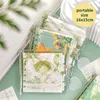 Loose Leaf PVC Square Diary Planner Notebook Travel Journal Pocket Notepad Scrapbooking Diy Books Grid Pages A459