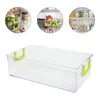 Autoorganisator opslag en koelkast bakken koelkast duidelijke pantry organisatoren organisatoren doos voor keuken kan vriescontainers frisdrank
