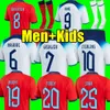 2022 World Cup MEAD soccer jersey 2023 Inglaterra KANE STERLING RASHFORD SANCHO GREALISH MOUNT FODEN SAKA 22/23 ENG LAND national football shirt men kids kit sets