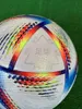 Nuovo pallone da calcio per la Coppa del mondo 2022, misura 5, bella partita di calcio di alta qualità. Spedisci le palle senza aria