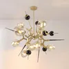 Hängslampor euignis loft modern belysningsljus edison ljusarmatur glas design lampa plafon cristal led paralum