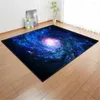 Carpets Nordic Galaxy Space Stars Carpet Kids Play Room Bedroom Decoration Mat Area Rug Girls Big For Home Living