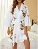 Женская ночная сдача трансграничная пижама кимоно-пижама халат
