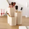 Bathroom Storage Organization 3 Lattices Makeup Box Nail Polish Organizer Cosmetic Brush Lipstick Case Holder Cosmetics Beauty Egg R Dhhw1