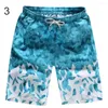 Men's Shorts Plus Size Summer Beach Pants Men Colorful Drawstring Swimming Trunks Surf Longboard