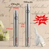 510 UGO Twist Vaporizer EVOD eGo Variable Voltage VV Vape Battery UGO-Twist 650mah 900mah eCig Pen Come With USB Charger By ePacket