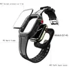 Водонепроницаемый капля с полным корпусом защитный каркасный ремень для Apple Watch Band Size 41 45 -миллиметровый браслет для часов Sport Sport Watch для iWatch 78