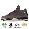 Met doos Jumpman 1 4s basketbalschoenen Denim Starfish 1s Lost And Found Washed Pink Pine Green Retros 4 Military Sail White Black Cat Dark Mocha sportschoenen sneakers