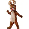 Performance Reindeer Mascot Costumes Cartoon Character Dress Suits Carnival Adults Size Christmas Birthday Party Halloween Outdoor Outfit Suit