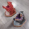 装飾的なオブジェクト図形ドラゴンレジェンドプロップ3D壁に取り付けられた恐竜彫刻アートサプライパーティー装飾装飾ホームハロウィーンGA X4A8 220928