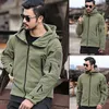 Men's Hoodies 2022 Men Winter Thermal Fleece Army Tactical Jacket Military Outdoors Sports Hooded Coat Hoody Mens Clothing