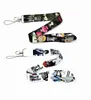 Cell Phone Straps & Charms Small Wholesale 20pcs Cartoon Anime Japan Black Butler lanyard strap Key Chain ID card hang rope Sling Neck Pendant boy girl Gifts #12