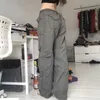 Pantalons Femmes Capris Rétro 90s Salopette Denim Jeans Femmes Fée Grunge Pantalon Femme Sexy Taille Basse Pantalon Décontracté Vintage Cyber Y2k Pantalon Streetwear T220926