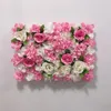 Dekoratif çiçekler 60x40cm yapay gül ortanca çiçek duvarı ponografi proplar ev zemin dekorasyon diy düğün dekor sahte