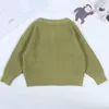 Jacken Baby Mädchen Jacke Pullover Korea Kinder Kleidung Frühling Herbst Baumwolle Kinder Stricken Mäntel Mode Pullover Jungen Strickjacke Mantel 220928