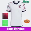 2022 Japan Fotbollströjor Captain Edition Hemma Anime Japansk 21 22 23 MINAMINO OSAKO NAGATOMO ATOM KAGAWA OKAZAKI 2023 Herr Barn Kit Spelarversion fotboll Skjortor