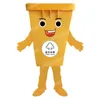 Halloweenowe śmieci Can Mascot Costume Cartoon Postacie Stroje Suits Dorośli rozmiar Bożego Narodzenia Karnawna