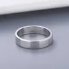 Nouveau Style Couple Bague Personnalité Simple pour Amant Anneaux Mode Haute Qualité Argent Plaqué Bijoux Fourniture