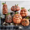 Decorazione per feste Halloween Pumpkin Outdoor Ghost Ghost Luogo Head Garden Decor Statue 2209279188667