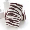 Zeepgerechten verdikken microfiber badhanddoek handdoek handdoek handdoek creatief mode zebrapatroon hand handdoeken comfortabel huishouden