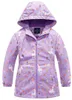 Giubbotti Giacca Unicorno Per Ragazze Cappotto Primavera Bambini Giacca a vento Pile polare Capispalla Impermeabile Bambini coreani Abbigliamento con cappuccio 220928