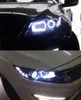 Kia K5 Optima Head Lamp için 2011-2014 Araba Aksesuar Sis Farları Günlük Drl H7 LED Bi Xenon Ampul Farları