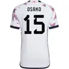 22 23 Coupe du monde Japon Soccer Jersey Home Away Minamino Osako Nagatomo Yoshida Haraguchi Atom Japonais Enfant Football Shirt Honda Femmes Hommes Équipe nationale